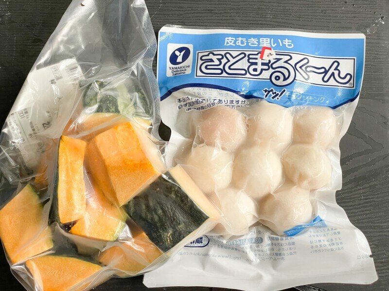 里いもとかぼちゃ