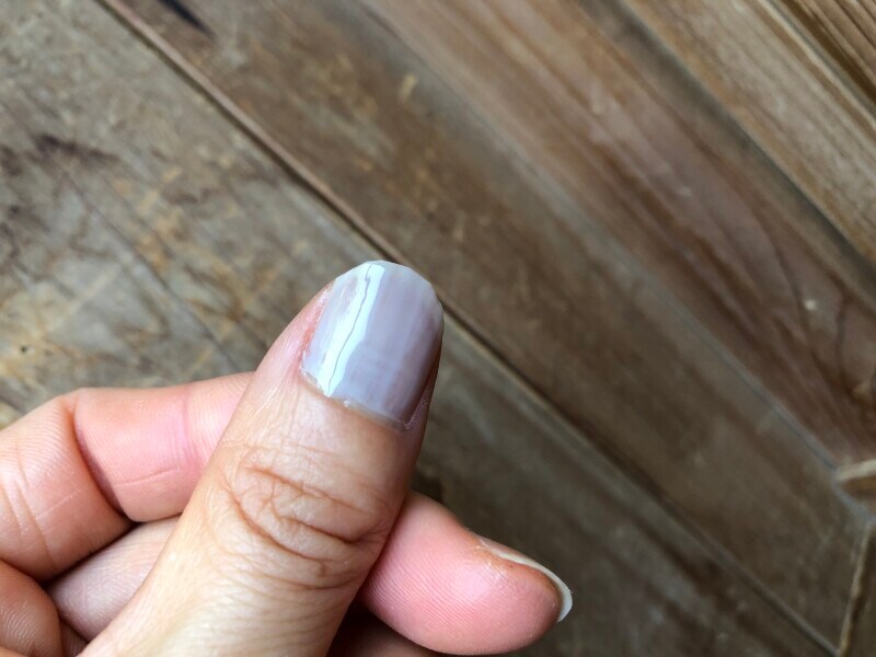 二度ぬりすると発色が良くなる