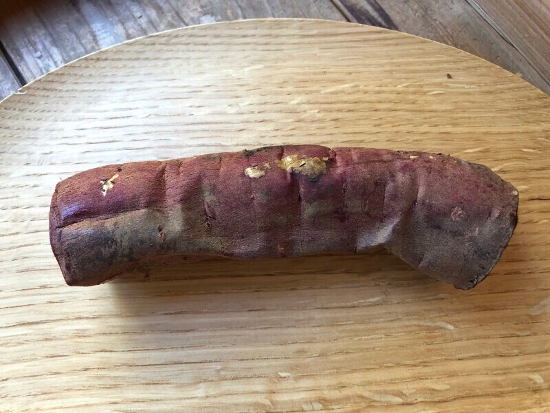 皮は乾燥している