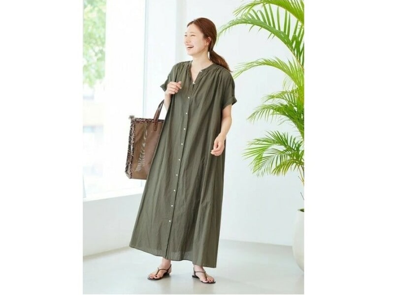 ペチスカート付きで、そのまま着られて簡単＆涼しい　出典：WEAR