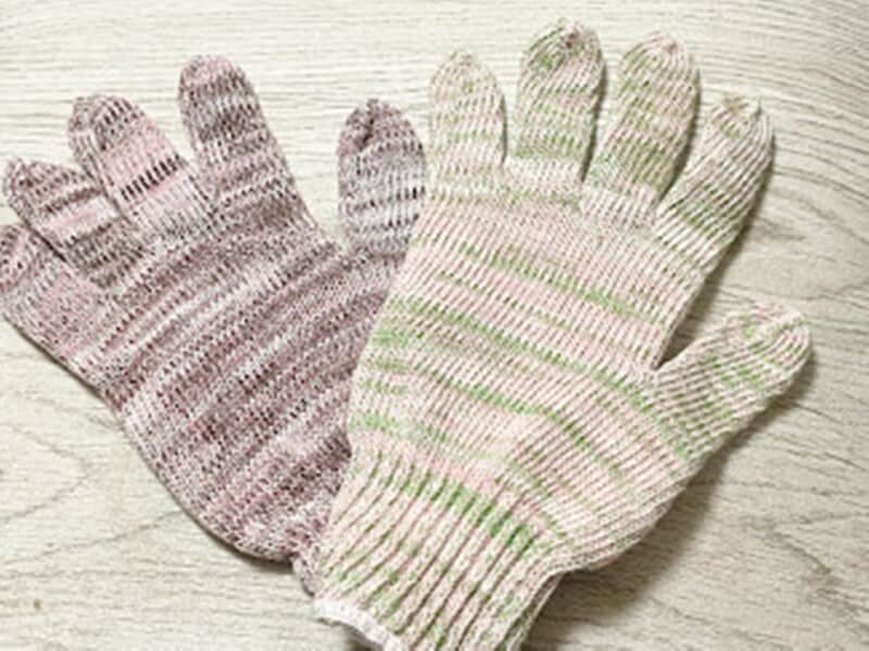 無印良品「残糸を使った軍手」