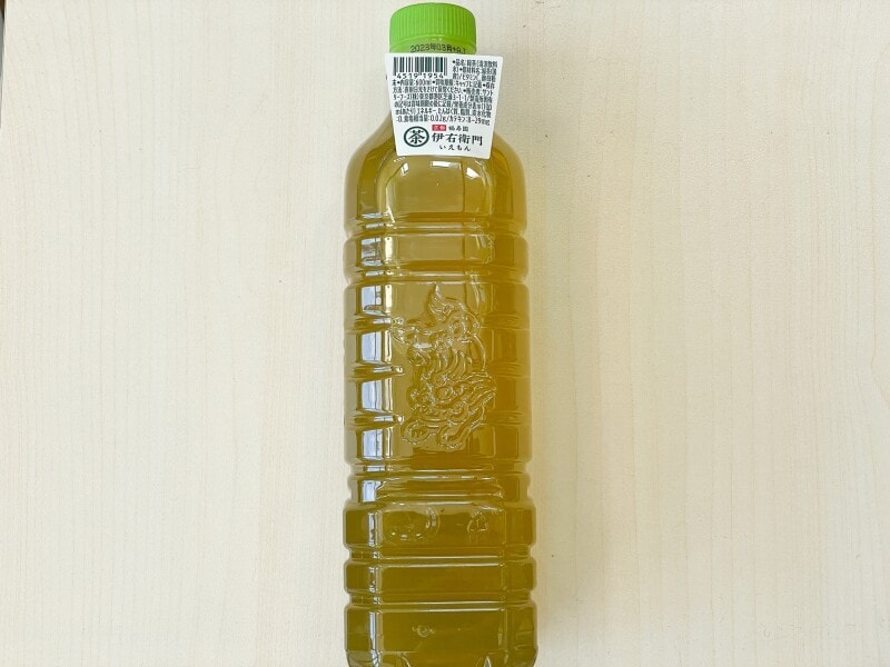 ラベルレスのボトル