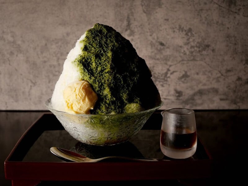 丹沢大山茶のかき氷(税込1210円)(提供画像)