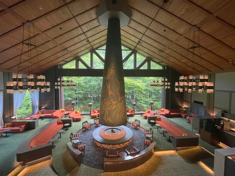 奥入瀬渓流ホテル ロビー