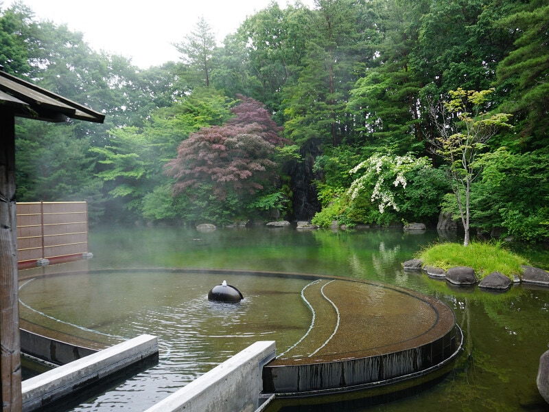星野リゾート 青森屋 温泉 浮湯