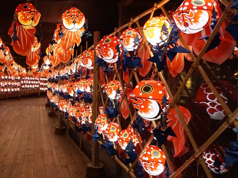 星野リゾート 青森屋 しがっこ金魚まつり