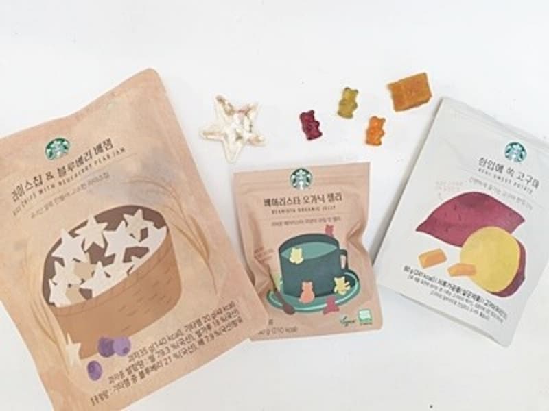 スタバコリアの袋物スナック