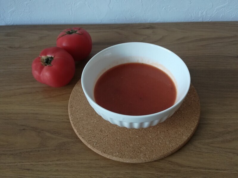 業務スーパーのスペイン産無塩トマトジュース「Juver 100% TOMATE SIN SAL」