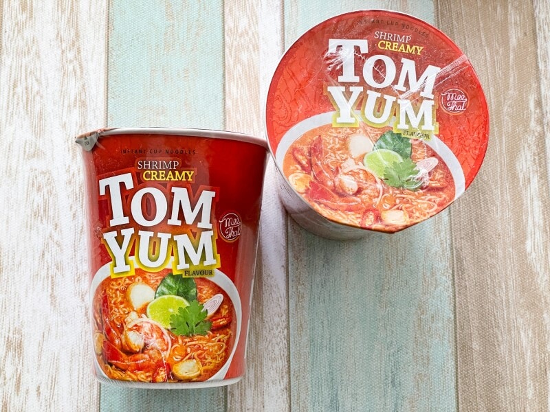 カルディの「ミータイ　トムヤムクンヌードル（クリーミー）カップ」税込149円