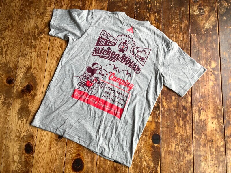 ワークマンの「Mickey Mouse 半袖Tシャツ」