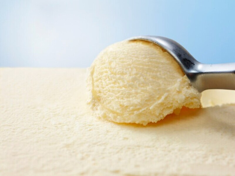バニラアイスクリームのイメージ画像