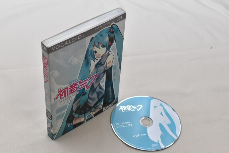 2007年8月1日に発売された初音ミク