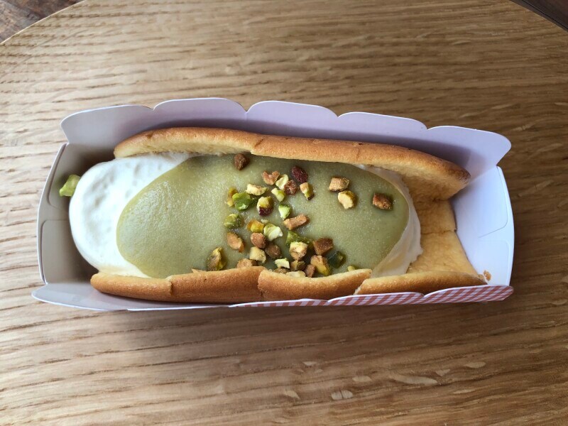 ローストピスタチオがトッピング