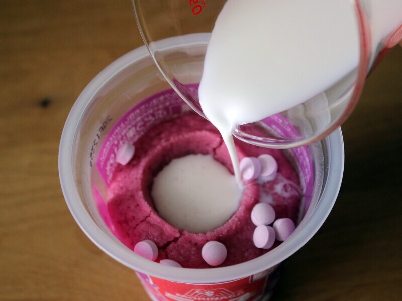 森永ラムネグレープフラッペ