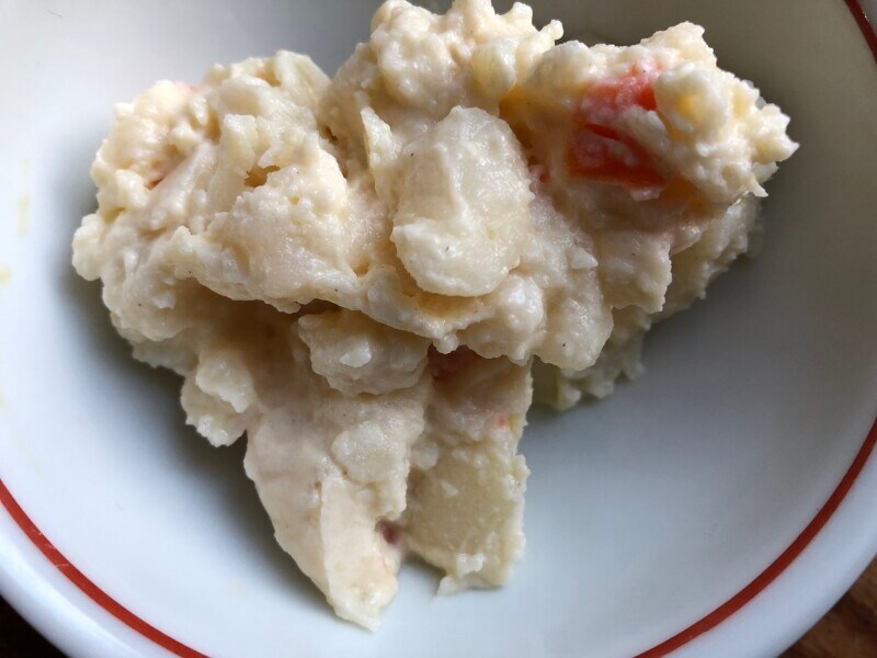 ごろっとしたじゃがいもが美味しいローソンの「国産じゃがいものポテトサラダ」