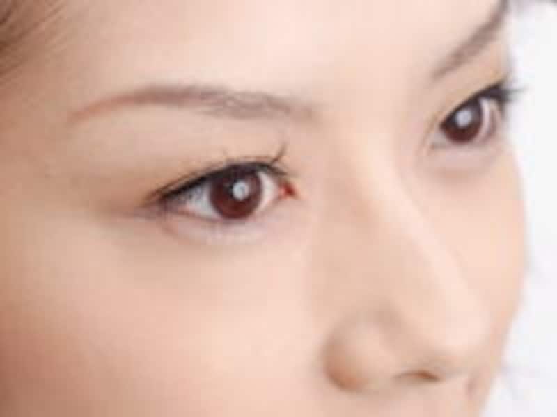 ポイント付けまつげ