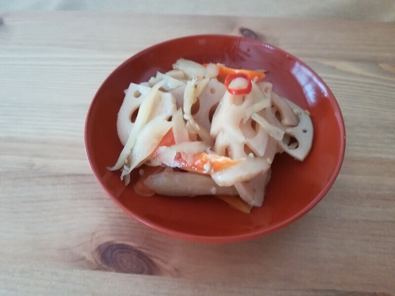 業務スーパーの「れんこんきんぴら」