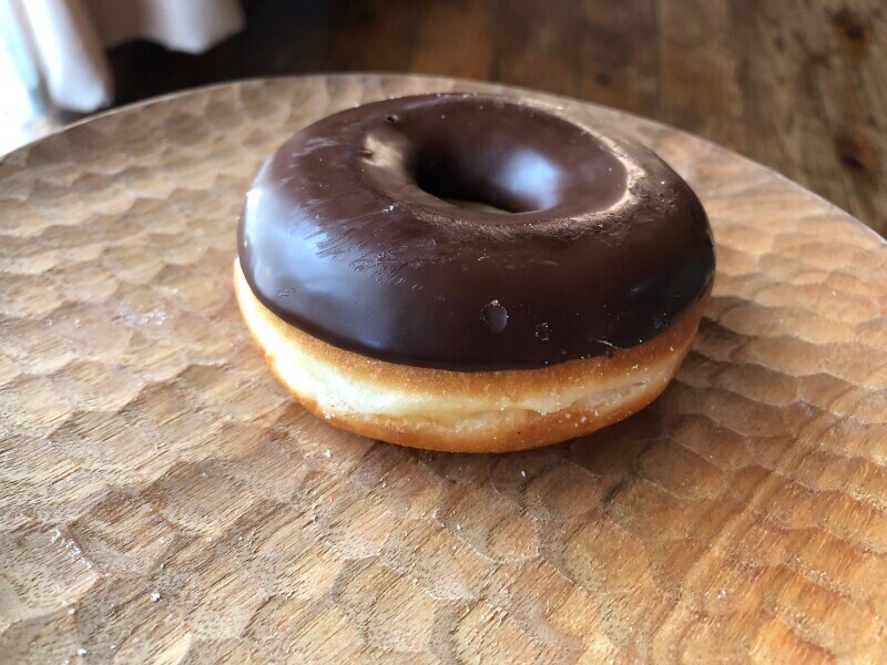 ミスドの「チョコリング」は、見た目にもふっくら