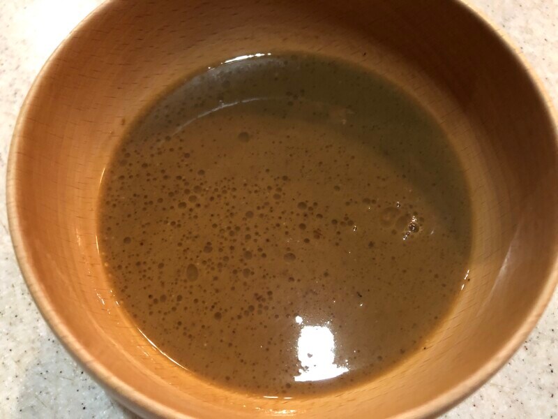 「中華蕎麦 とみ田つけめん」のスープ