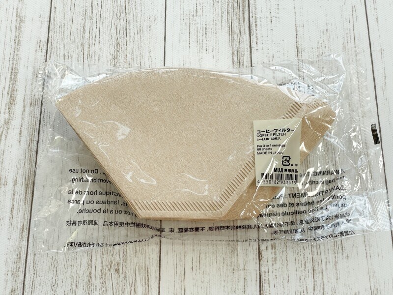 無印良品コーヒーフィルター