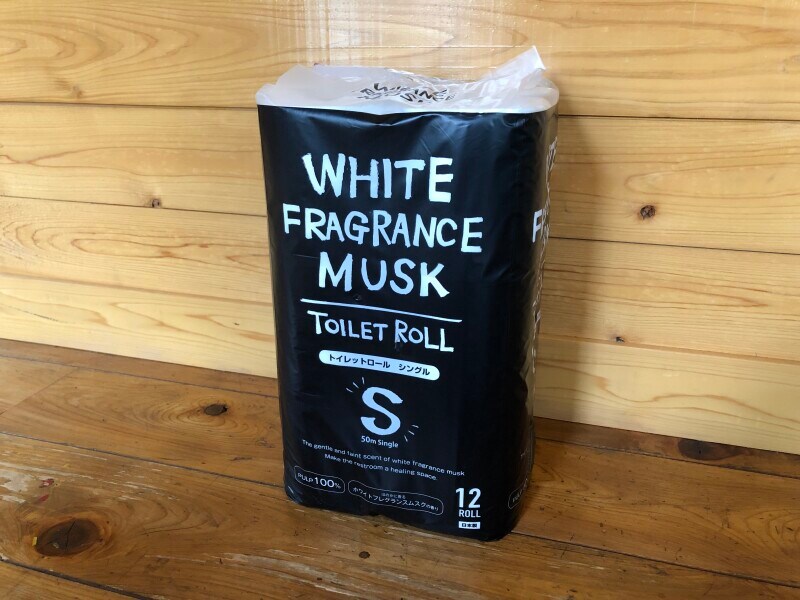 ドン・キホーテ限定トイレットペーパー「ホワイトフレグランスムスク　トイレットロール」