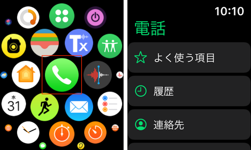 Apple Watchの操作手順
