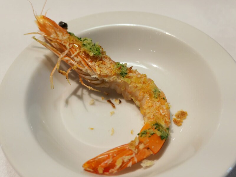 火加減が難しい海老も中がレアで食感を損なわない焼き上がりでした