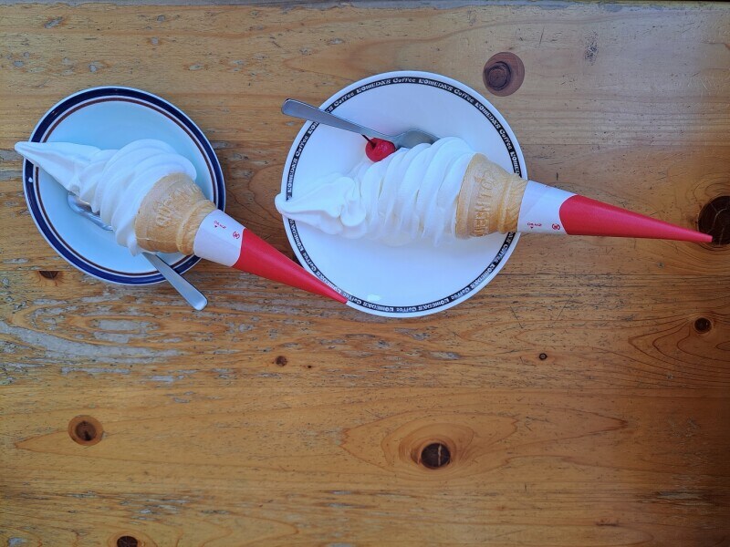 コメダ珈琲「ソフトクリーム」