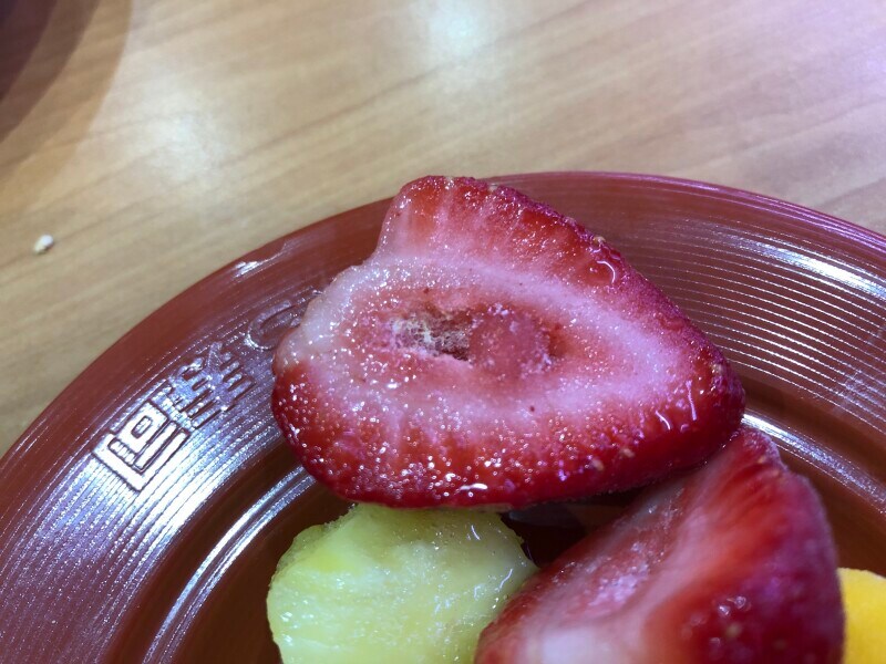 なかなかとけないので、かなりひんやりする