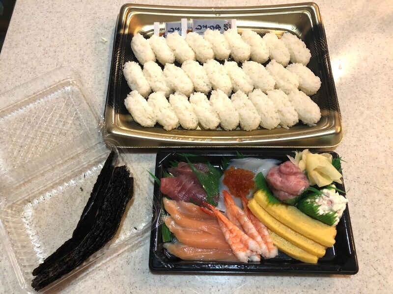 くら寿司の「おうちでくら寿司手巻きセット（2人～3人前）」