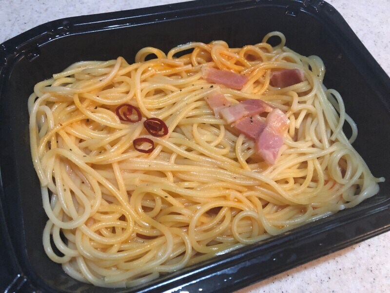 「激辛！レッドカルボナーラ　大盛り」は猛烈に辛い！