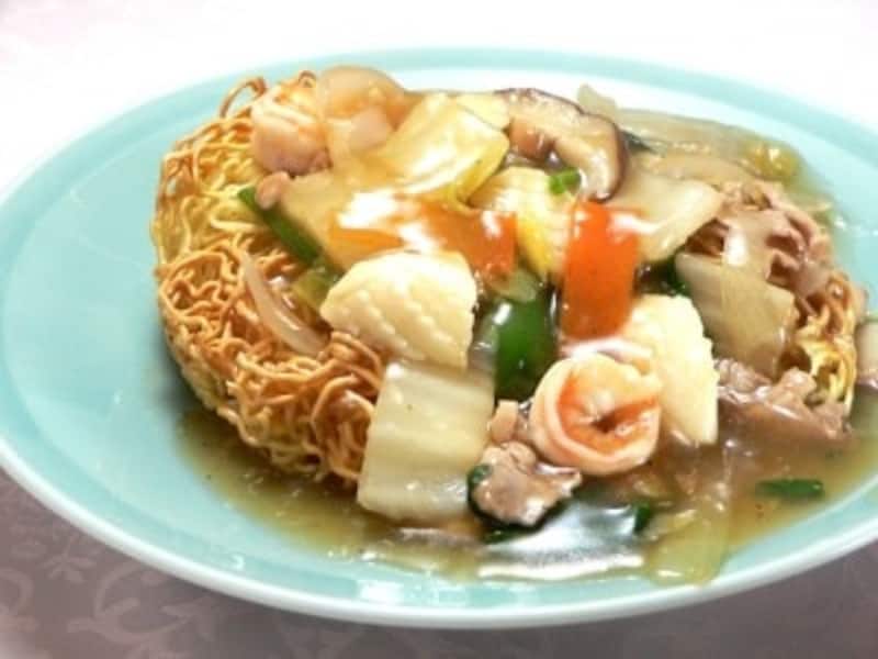 五目かたやきそば