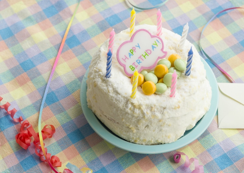 簡単誕生日ケーキ