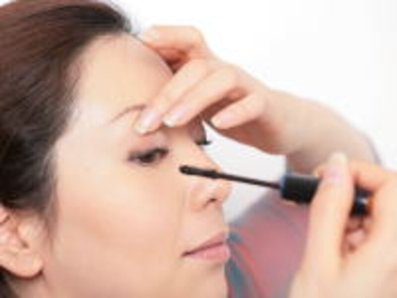 マスカラの縦塗り