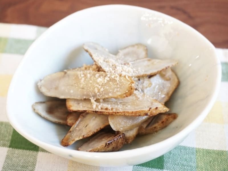 出典： だしの旨みと香ばしさが合う、ごぼうの焼きびたし [簡単一汁三菜レシピ] All About