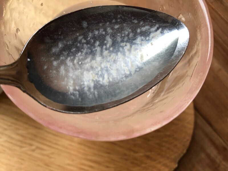 梨自体はとても細かい