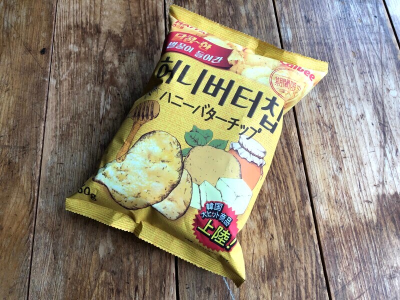 ドン・キホーテの韓国食品「ハニーバターチップ」