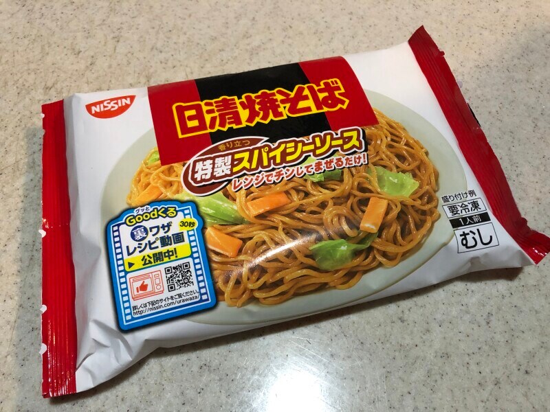 「日清焼きそば　特性スパイシーソース」