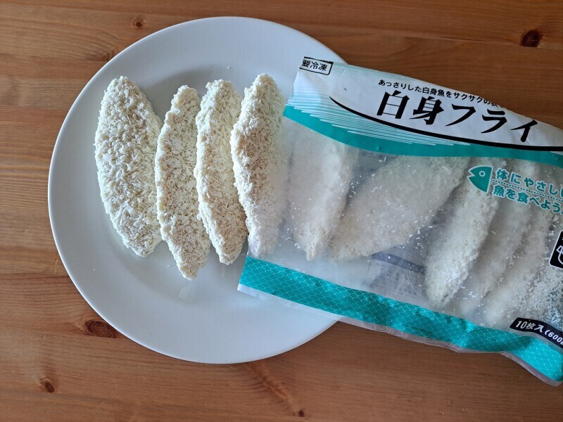 業務スーパーの冷凍「白身フライ」