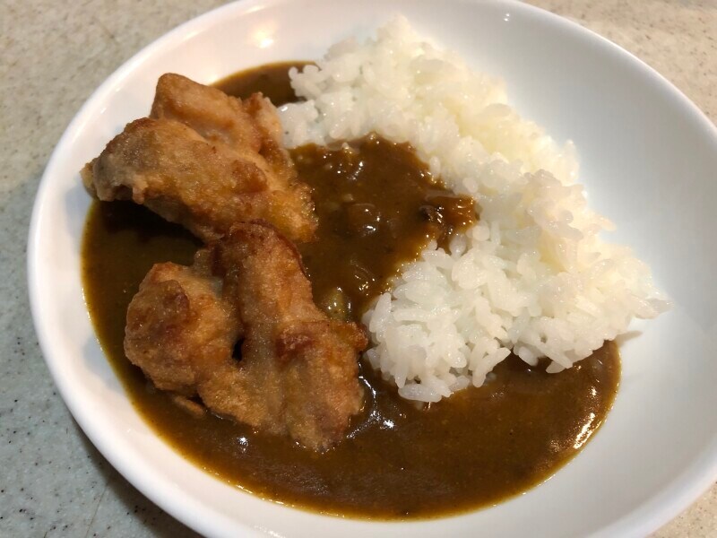 唐揚げカレー