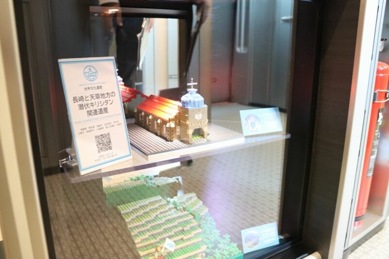 名所を案内するコーナー