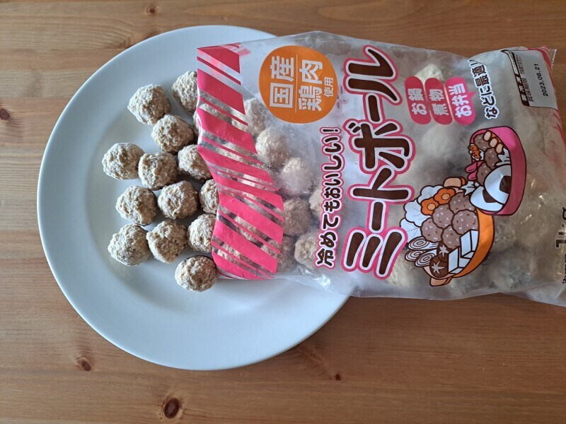 業務スーパーの「ミートボール」