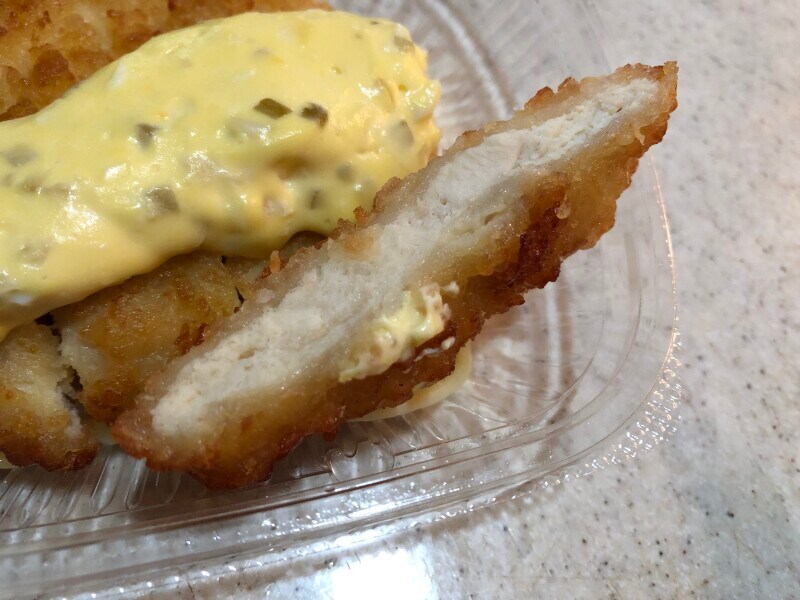 ほっともっとの「チキン南蛮弁当」のチキン南蛮は柔らかい