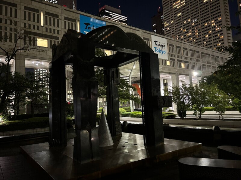 iPhone 14で夜景を撮影した写真