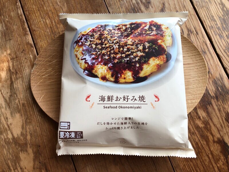 ローソンの「海鮮お好み焼」