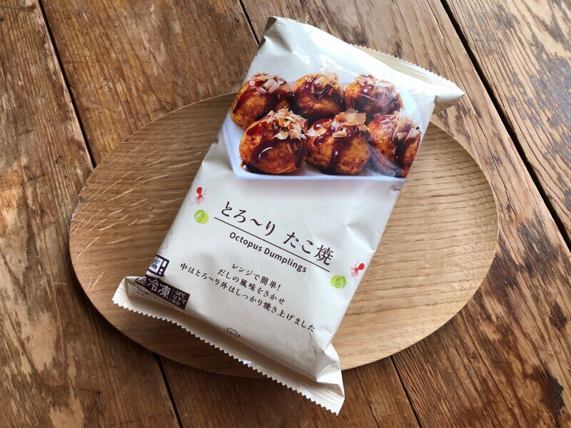 ローソンの冷凍「とろ～り たこ焼」