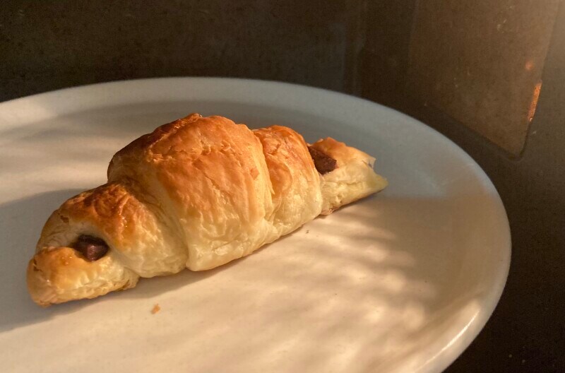 まずは電子レンジで15秒