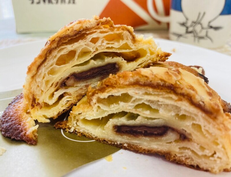 「チョコクロ」よりも甘さがアップ!