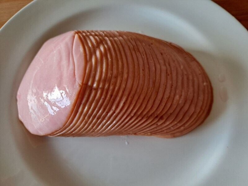 業務スーパーの「ロースハムスライス 500g」