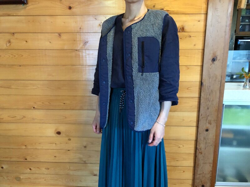 身長160cmの女性が着用